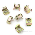 Cassette nut cage nut with color zinc plated cage nut